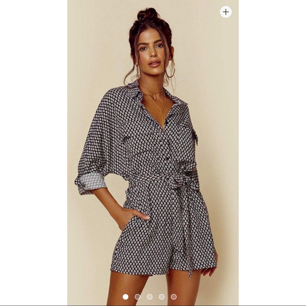 Planet Blue Dunes Romper